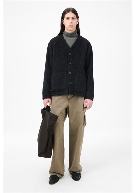 cardigan uomo nero OUR LEGACY | M4206CBM